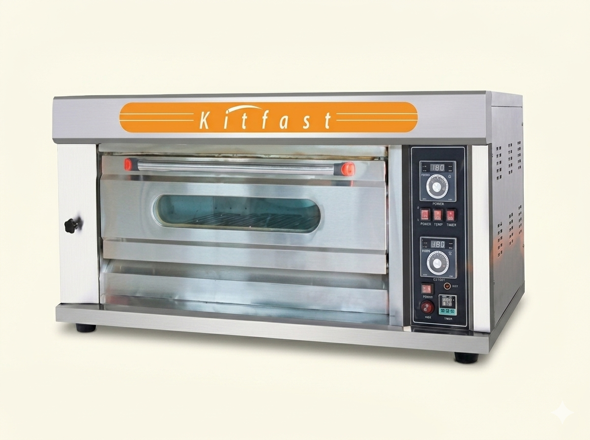 Deck Oven ( 1 Deck 2 Tray)